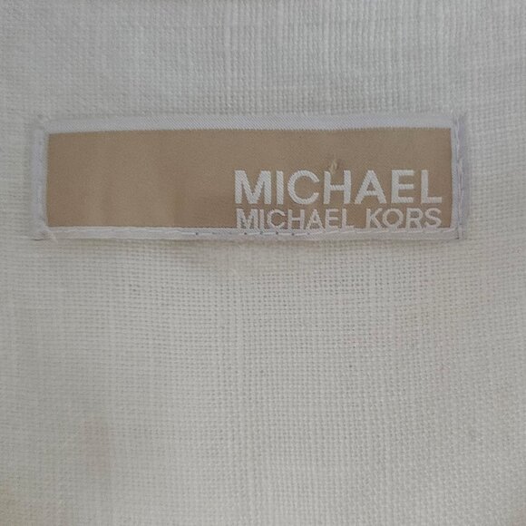 MICHAEL KORS Linen Top - with Chain Detail - Picture 6 of 15